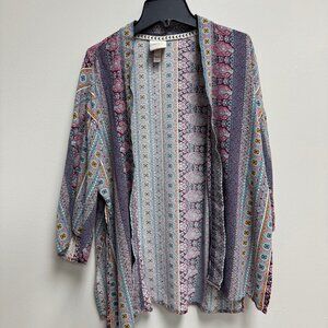 Know rose light weight cardigan size xs/s